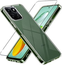Coque Etui Housse Silicone + Vitre Verre Trempé pour Honor X6A / X7A / X8B / X8C