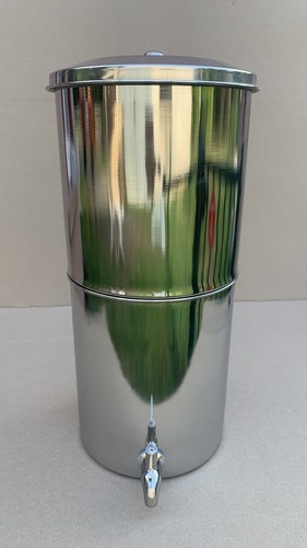 Filtre eau inox - 16l, gravité