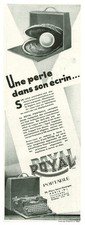 Publicité ancienne machine - , à
