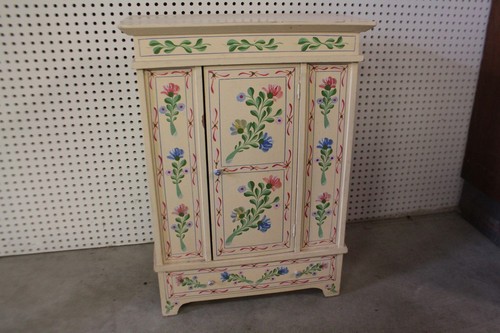 Armoire poupée bois peint - armoire,