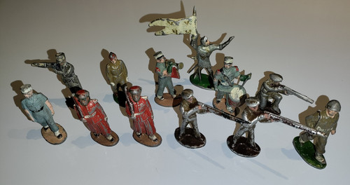 Lot soldats quiralu - lot, 12