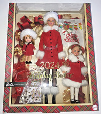 Barbie Christmas Sisters Holiday Gifset  & CADEAUX de Noël 2025 3 Dolls MATTEL