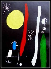 Joan MIRO : Oiseau solaire