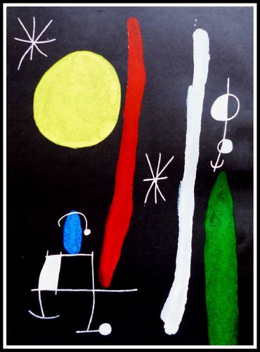 Joan miro oiseau solaire - :,