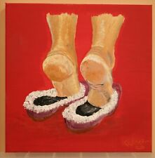 Pantoufles pieds fétiche