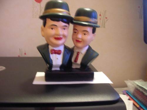 Figurines laurel hardy - laurel,