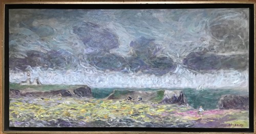 Zen etsu ebiko grande peinture - etsu,