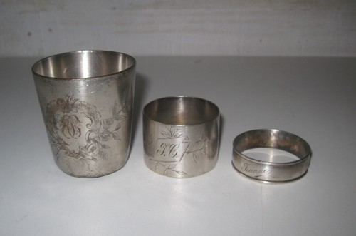 Lot timbale christofle - timbale,