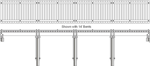 Eh5025 pile trestle - eh5025:, ng