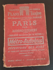 Ancien livre Plans Taride