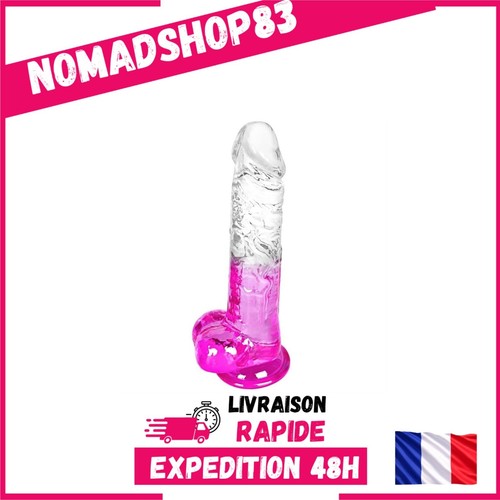 Gode ventouse 21cm réaliste - gode,