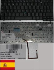 Clavier Qwerty Espagnol ACER TMC200 C200 C210 ZE2 9J.N4282.B0S AEZE2P00010 NOIR