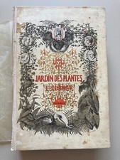 Bernard, Couailhac,  JARDIN DES PLANTES Cartonnage Editeur CURMER 1842  Gravures