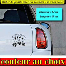 sticker autocollant carte