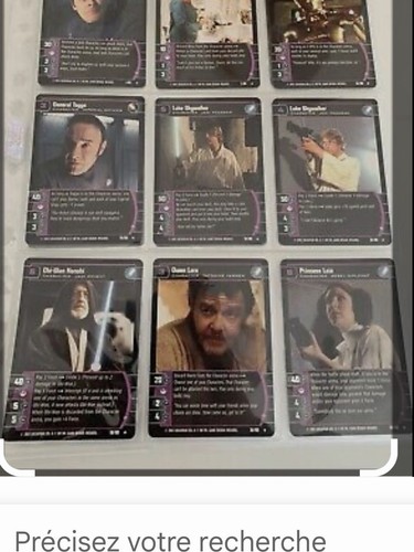Star wars tcg - tcg, complet