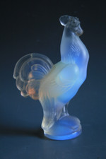 FIGURINE COQ EN VERRE