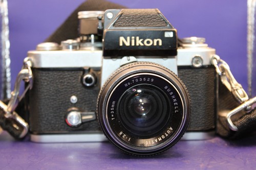 Nikkon camera silver body - nikkon,