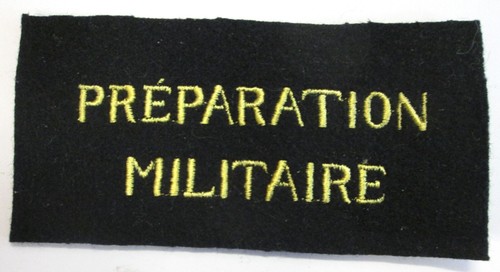 Preparation militaire - militaire,