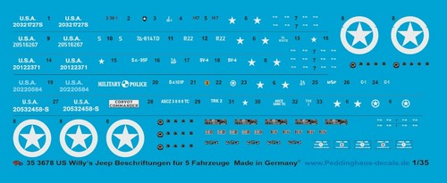 Peddinghaus decals 3678 - 1/35,