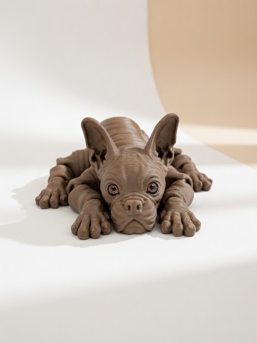 Figurine bouledogue français - bouledogue,