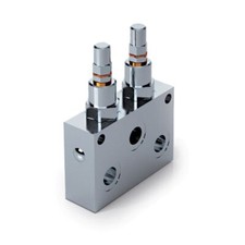 Hydraulique Double Soupape de Sécurité, 3/8 ", 1/2 " Vmpd ,Standard,Handknob,