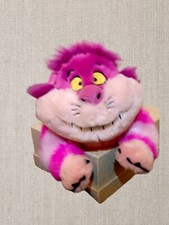 Peluche doudou plus Disney store original chat rose doux pink cheshire cat  