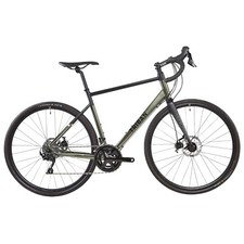 VELO GRAVEL TRIBAN RC520 GRAVEL KAKI BICOLORE NOIR SHIMANO 105
