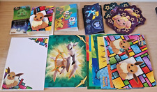 Lot de 2 Mini Classeurs Pokemon Evoli & Arceus 2 Cahiers 15 Sticker, Goodies