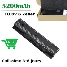 Batterie pour ordinateur 10.8V 5200mAh portable HP P106, PI06XL, PI09, TPN-Q117