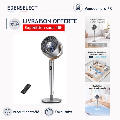 Dreo ventilateur sur pied - sur,