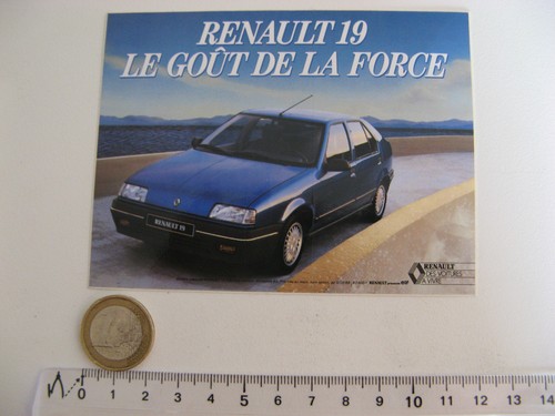 Autocollant renault gout - gout, de