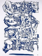Babs the blueprint 40x50cm - blueprint,