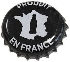 France Capsule Crown Cap Coca Cola Zéro Produit en France RP151