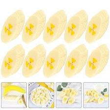  10 Pcs Banane En Plastique