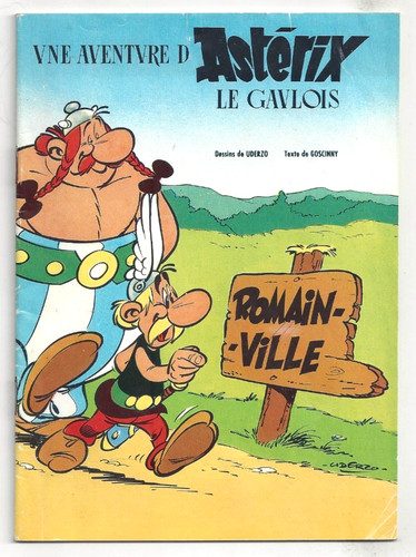Uderzo asterix romainville - asterix, :
