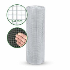 Trim Grille Câble Wühlmausgitter Galvanisé Fil de Volière Clôture en Fer 6,3mm