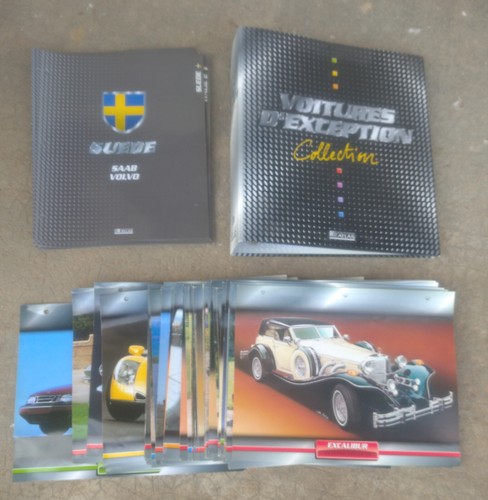 Vintage lot fiche classeur - +,