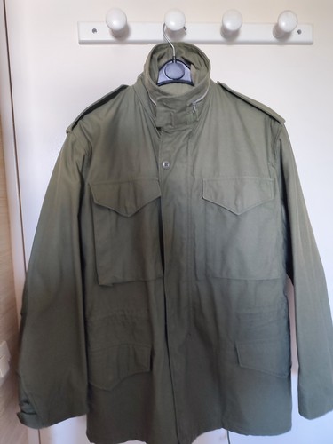 Parka vert coat man field - parka, man's