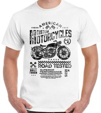 T-Shirt De Motard Motos Hommes