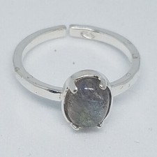 bague argent réglable et