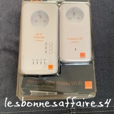 Kit CPL Wifi Extender Orange