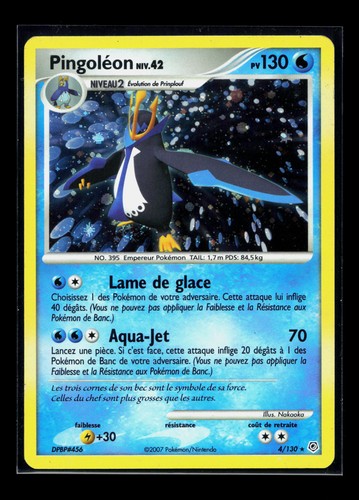 Carte pokémon pingoléon - carte,