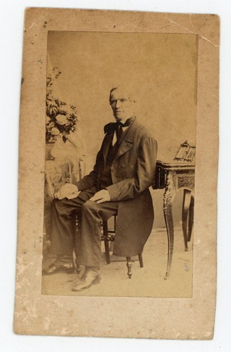Photo cdv homme assis - cdv,,