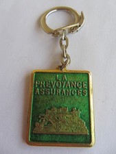 Porte clef métal peint "LA