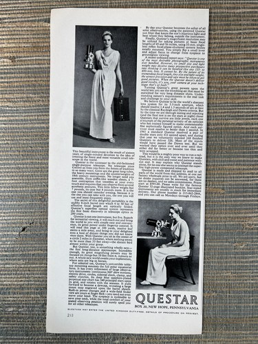 Questar portable telescope new - portable,