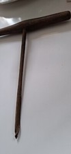 Ancien outil grande gouge de