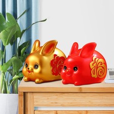 Lapin porte-bonheur tirelire