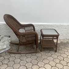 fauteuil à bascule Table Jardin