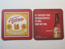 Sous-Verre De Bar Pub ~ VICTORIA Cerveceria Modelo (Corona) ~ MEXIQUE Brasserie