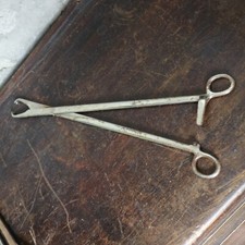 ancien outil VETERINAIRE MARECHAL FERRANT PINCE BOURGUIGNON 43.5cm 2